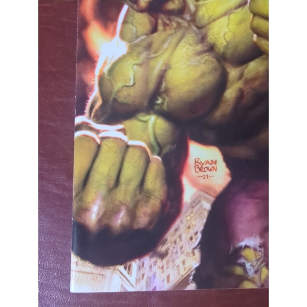 Hulk #1 Ryan Brown Variant LGY #768 (2021)‎ Marvel NM Range Bagged & Boarded - Picture 6 of 11